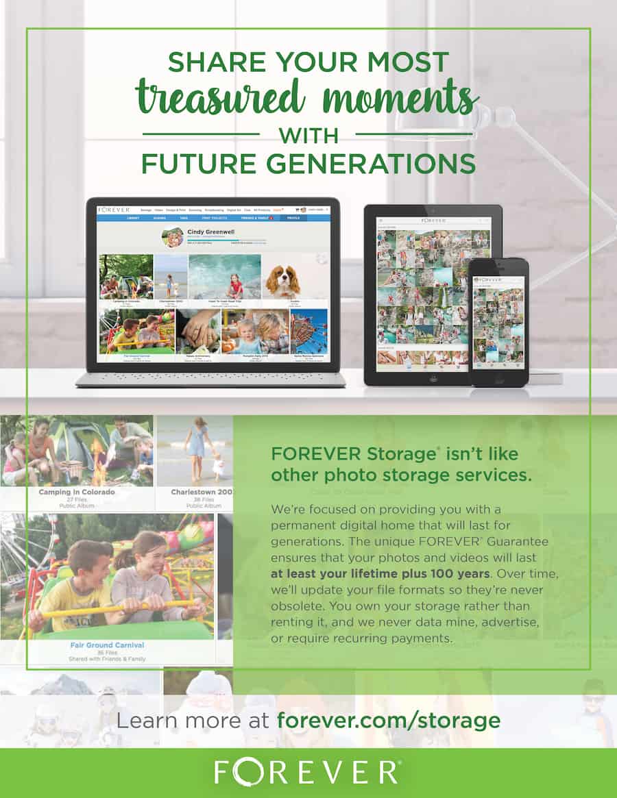 FOREVER photo storage